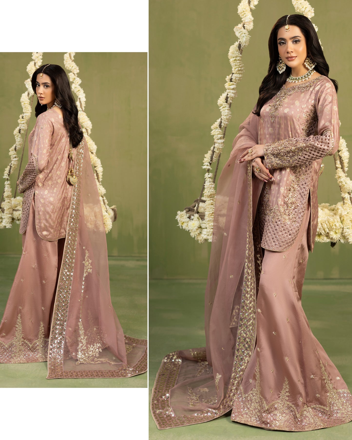 Khawab ZQ 2596 Tea Pink