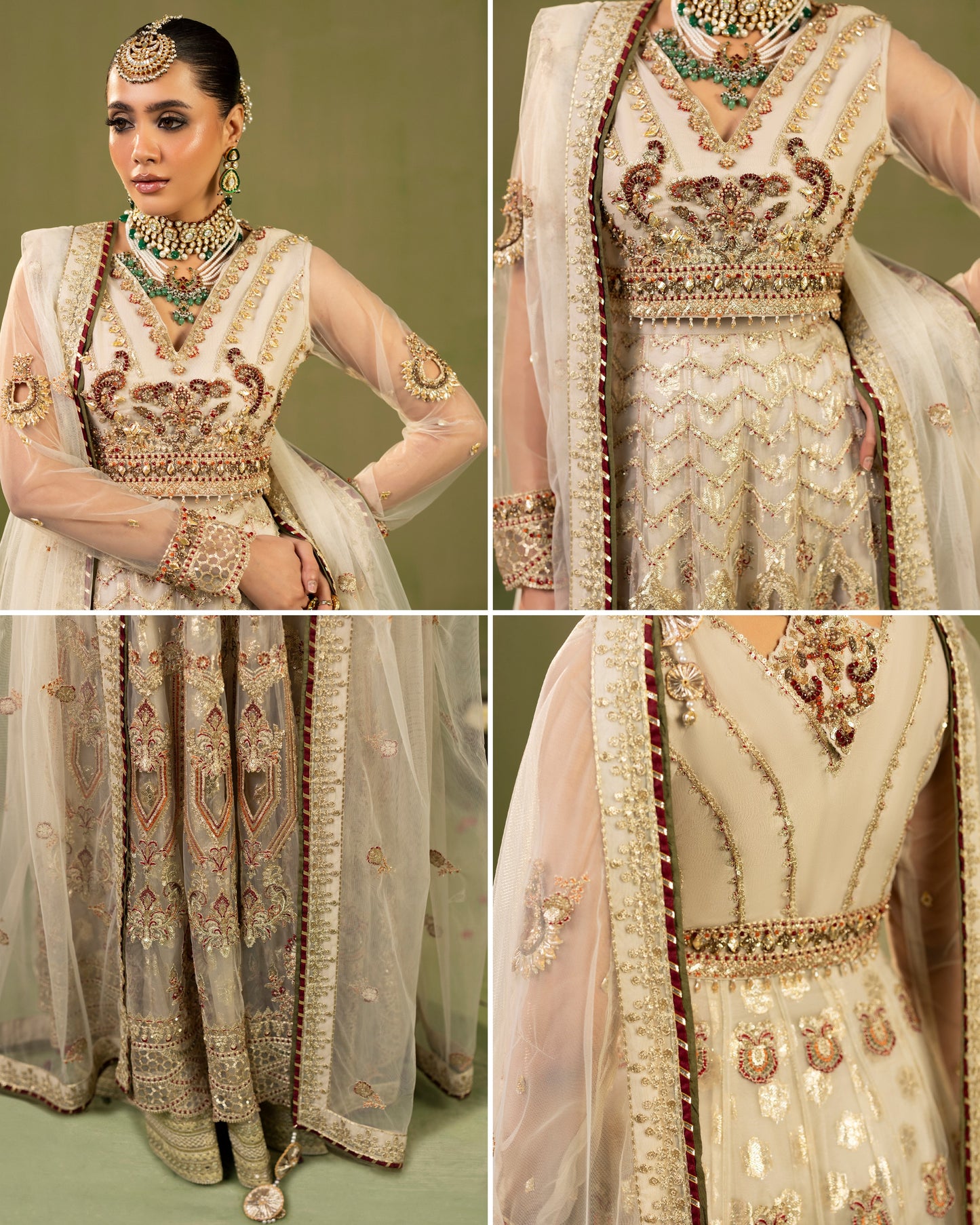 Khawab ZQ 2559 Ivory
