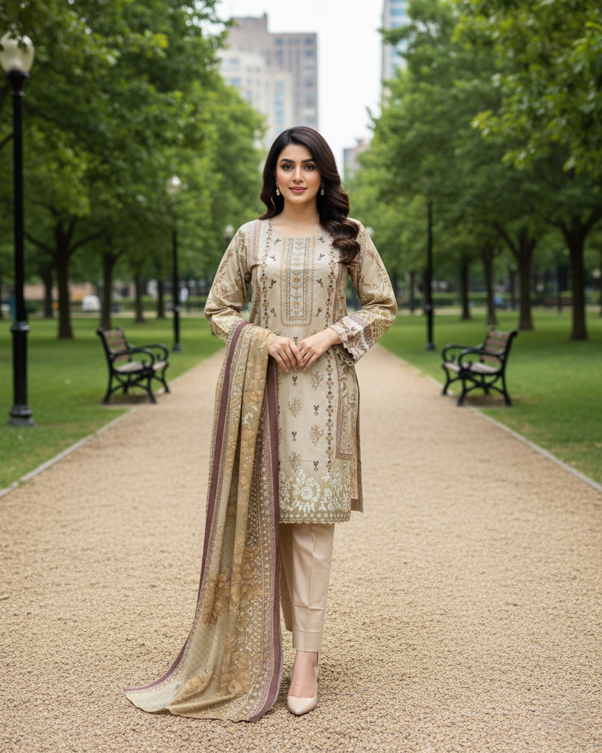 K&R Dhanak - Dhanak Dupatta 405 Skin