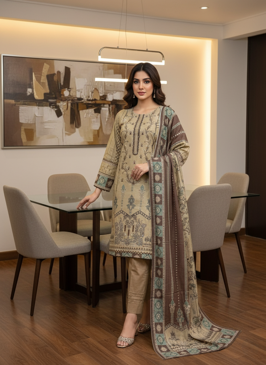 K&R Dhanak - Dhanak Dupatta 425 Skin