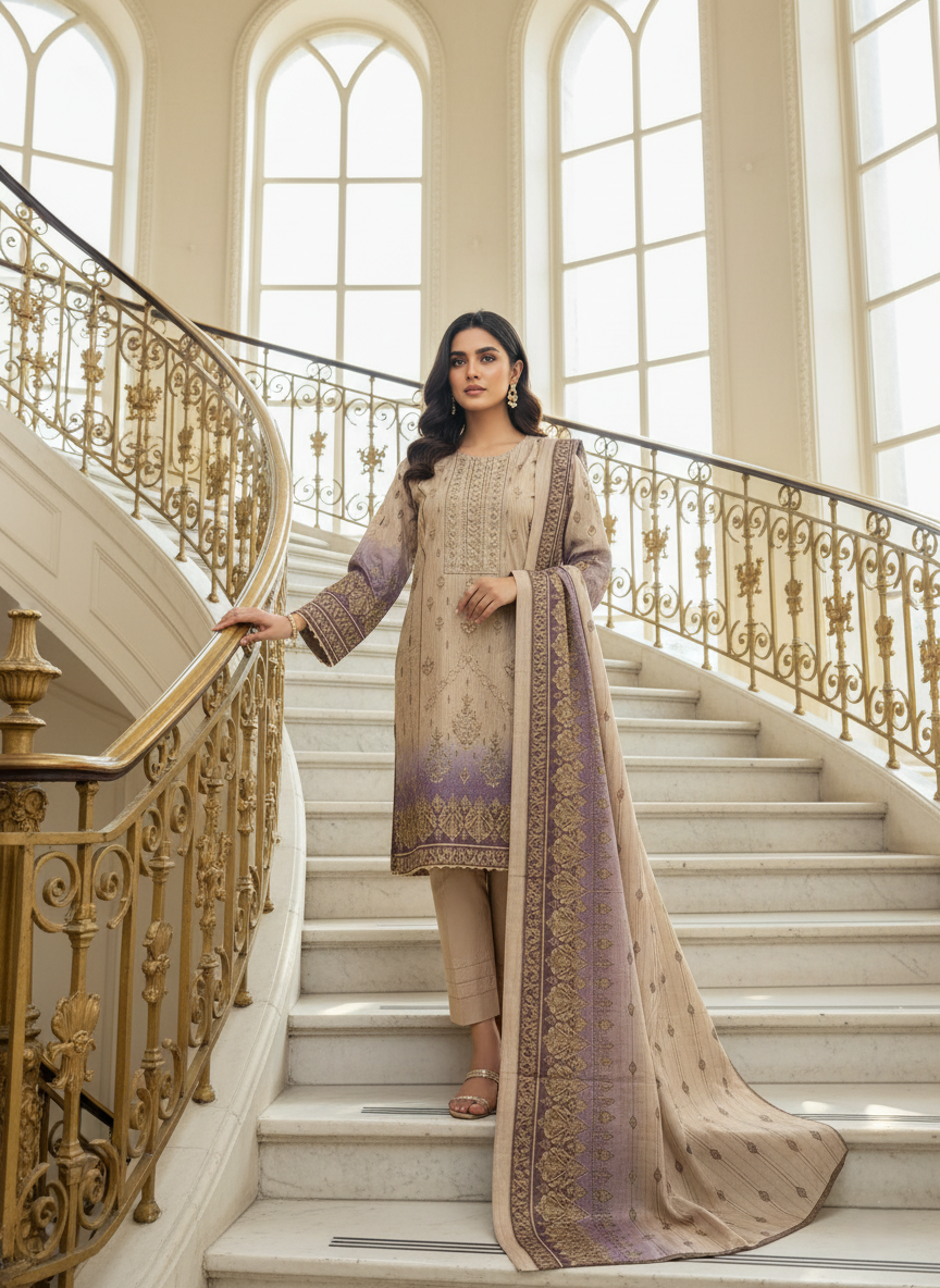 K&R Dhanak - Dhanak Dupatta 454 Skin