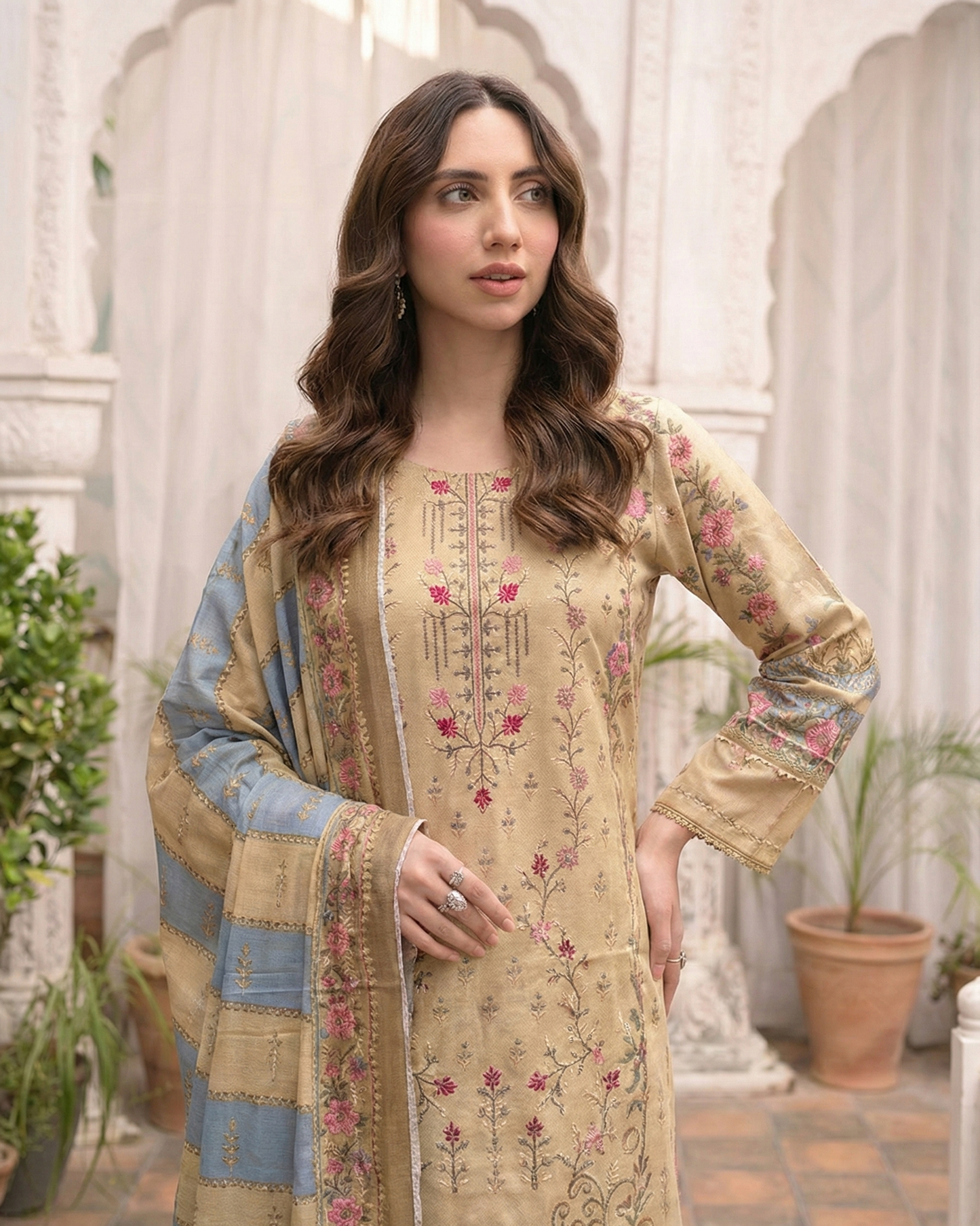 K&R Dhanak - Dhanak Dupatta 479 Skin