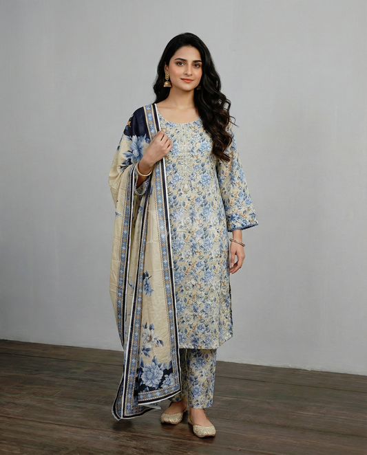 K&R Lawn - Lawn Dupatta 569 Skin