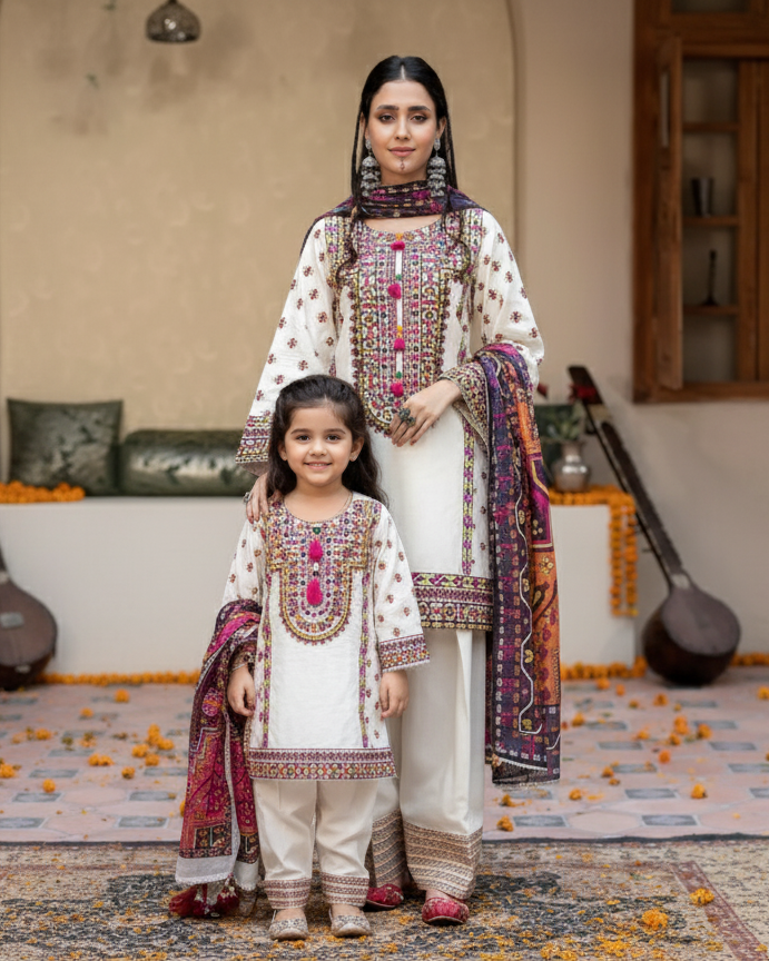 Karma 1433 Girl White