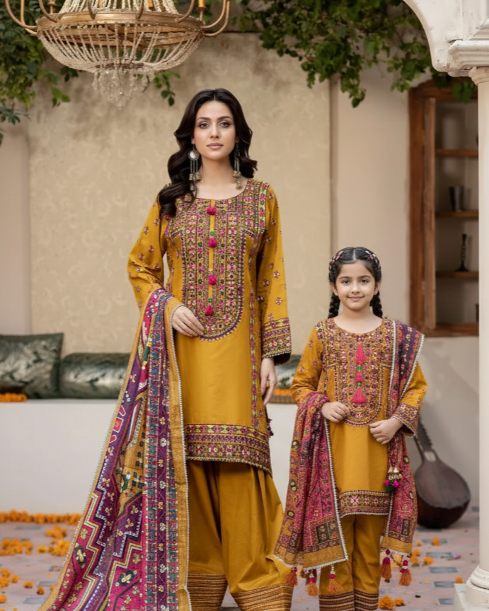 Karma 1433 Girl Mustard