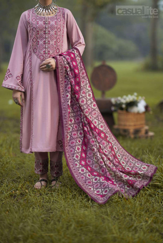 Khamoshi Linen CSL 04 T Pink