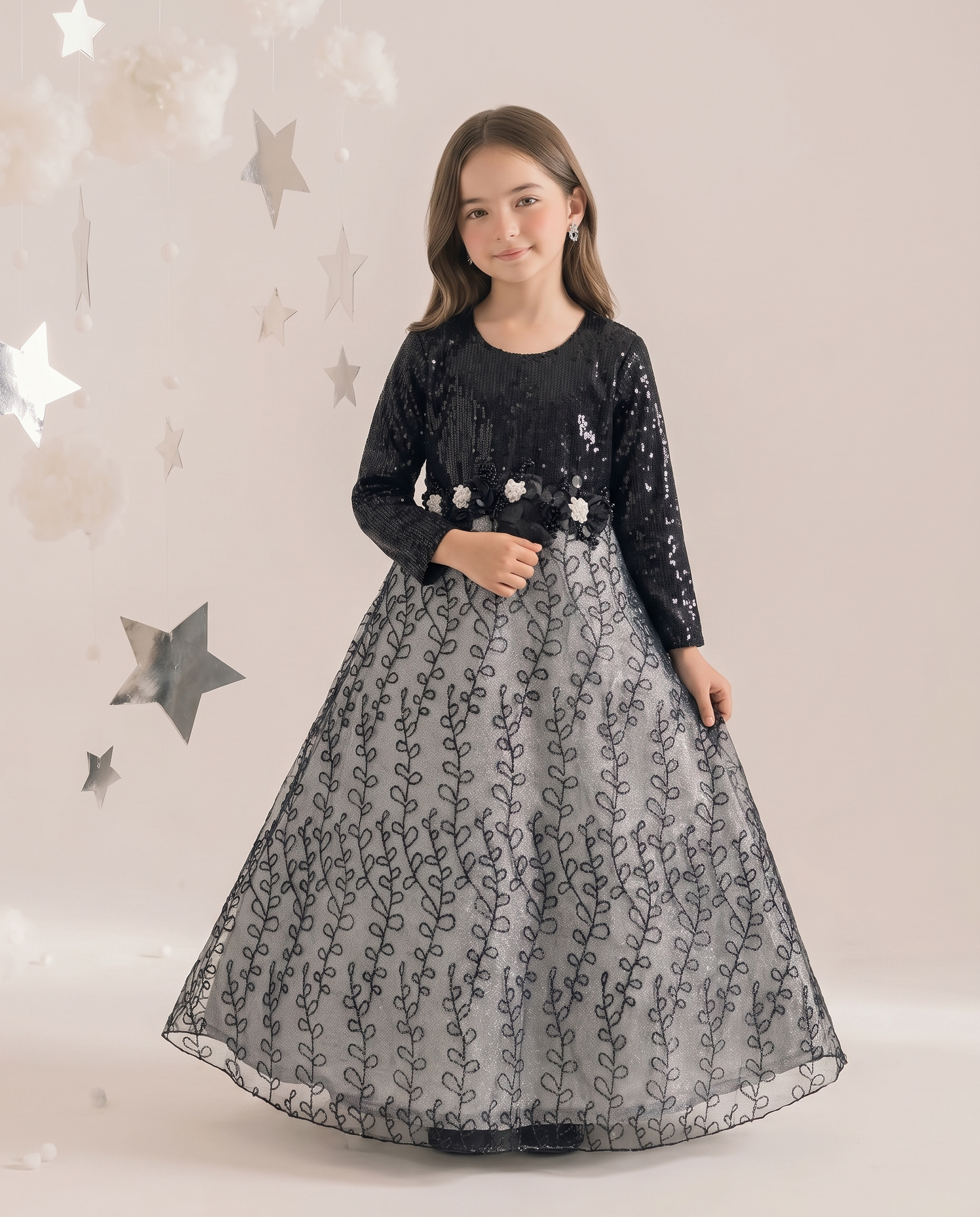 Little Princess 191 Black Grey