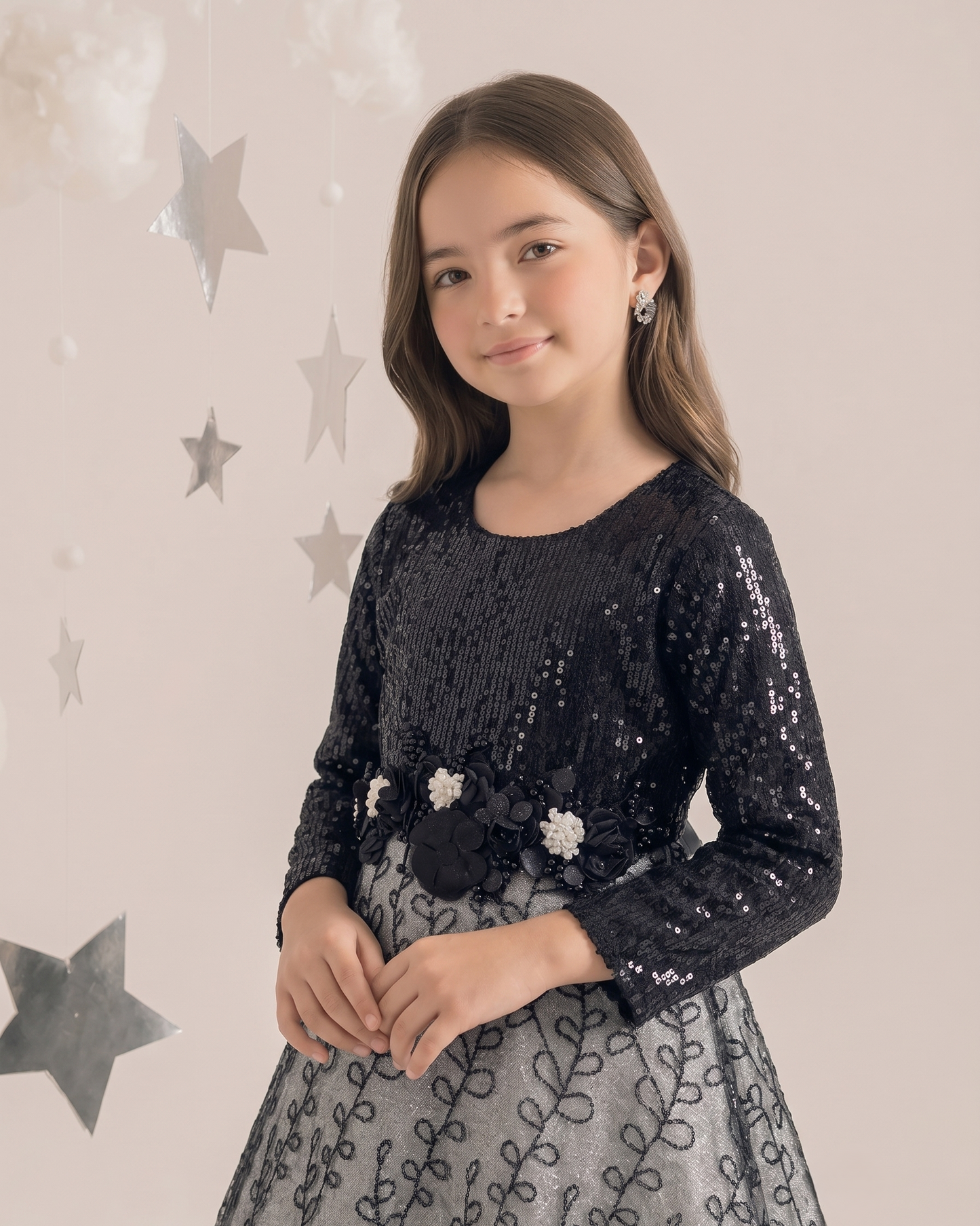Little Princess 191 Black Grey