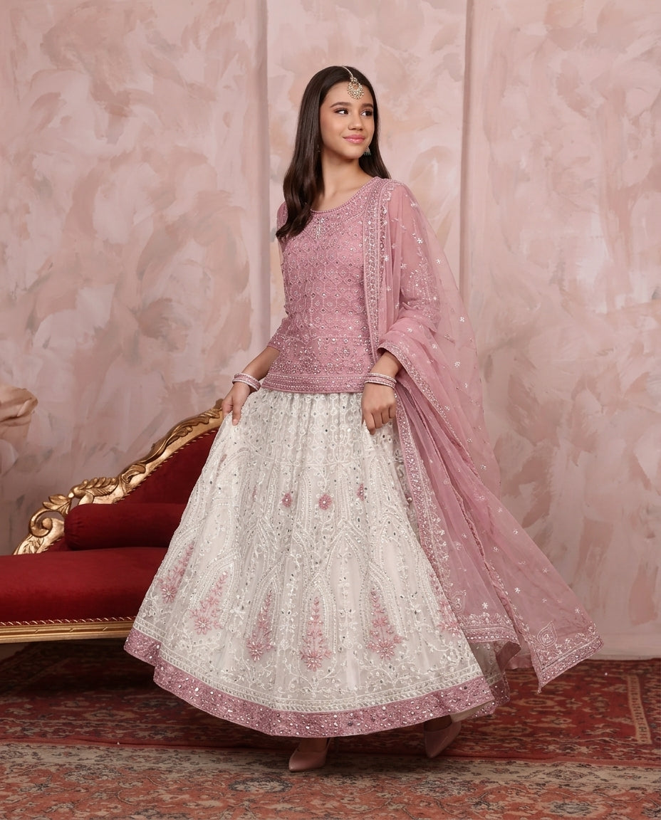 Little Princess 697 Pink White