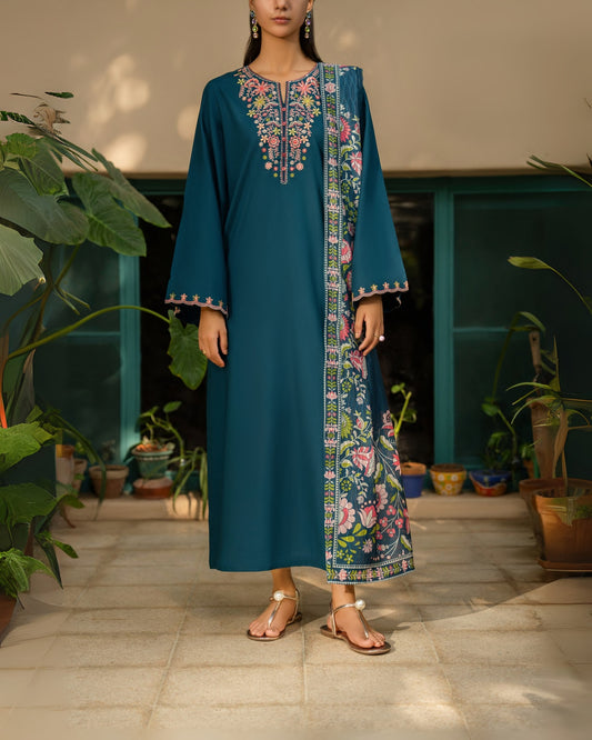 Misha Linen Drop 1 Graceful Teal