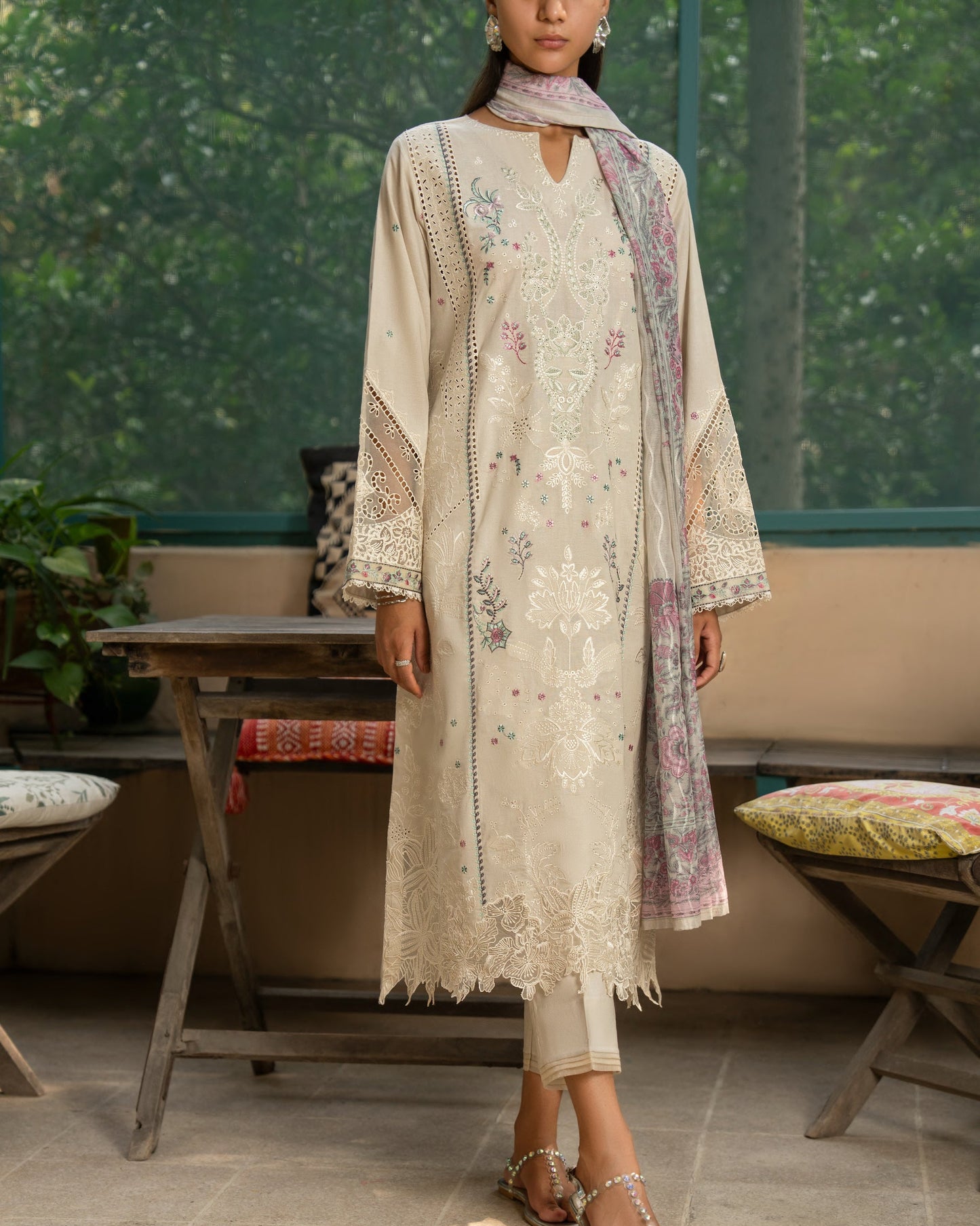 Misha Linen Drop 1 Beige