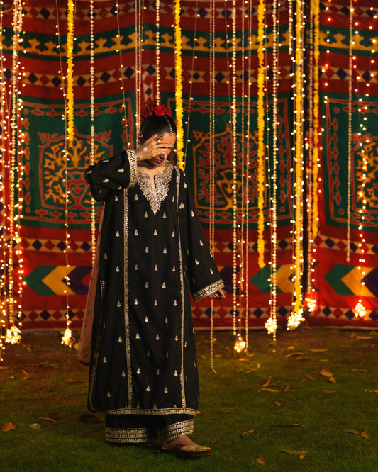 Chand Bali Nur e Shab Black