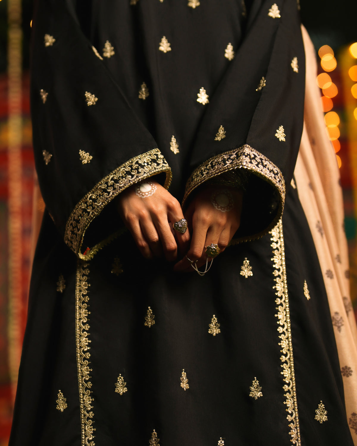 Chand Bali Nur e Shab Black