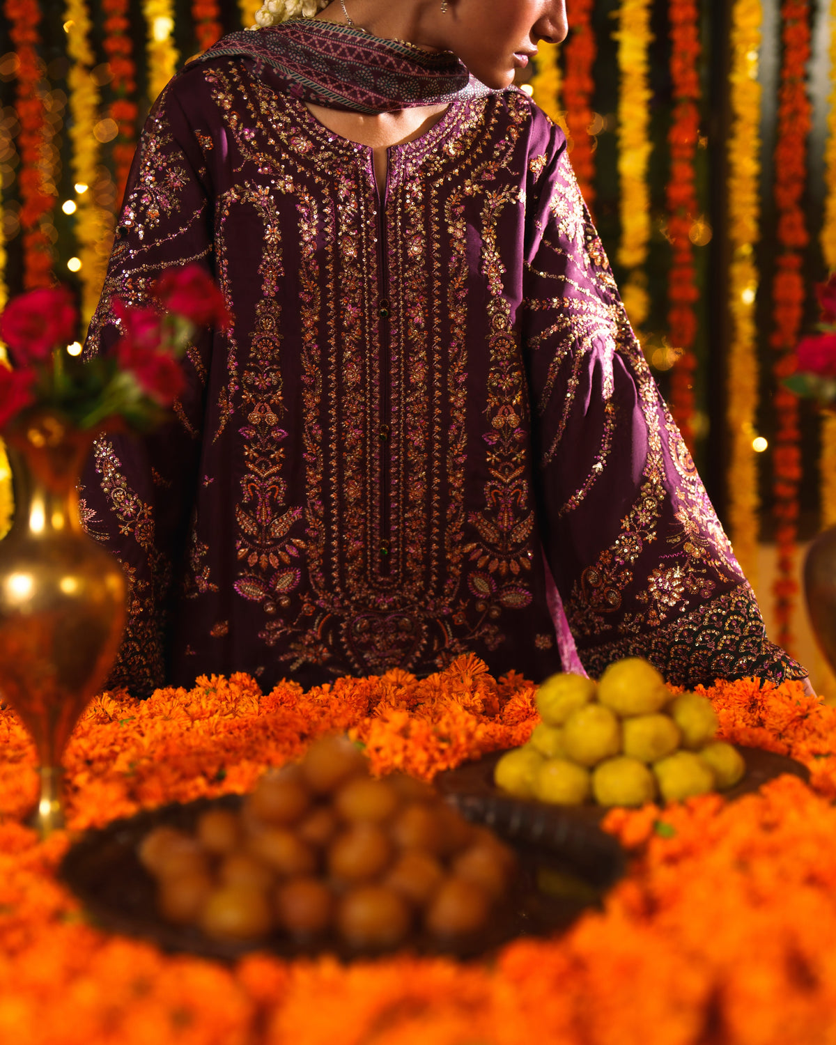Chand Bali Husn e Zareen Plum