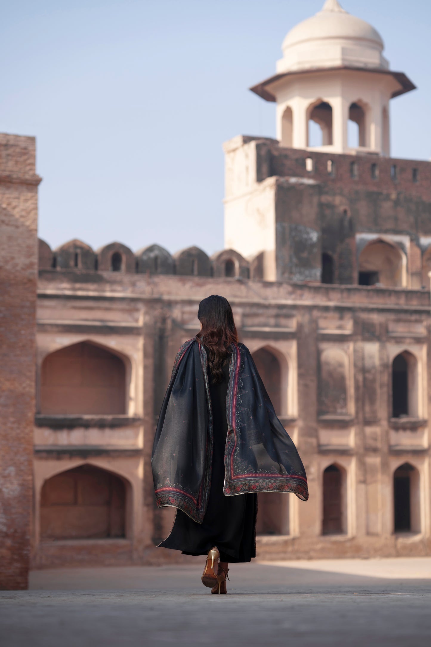 Ishqia Silk Raat-E-Ishq Black