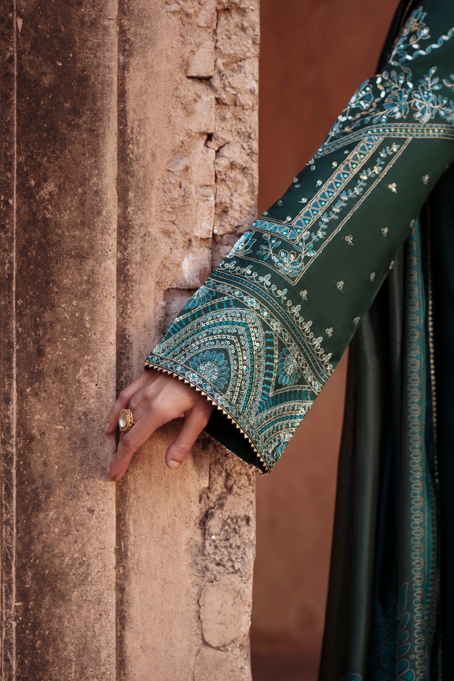 Ishqia Silk Sabz-E-Ishq