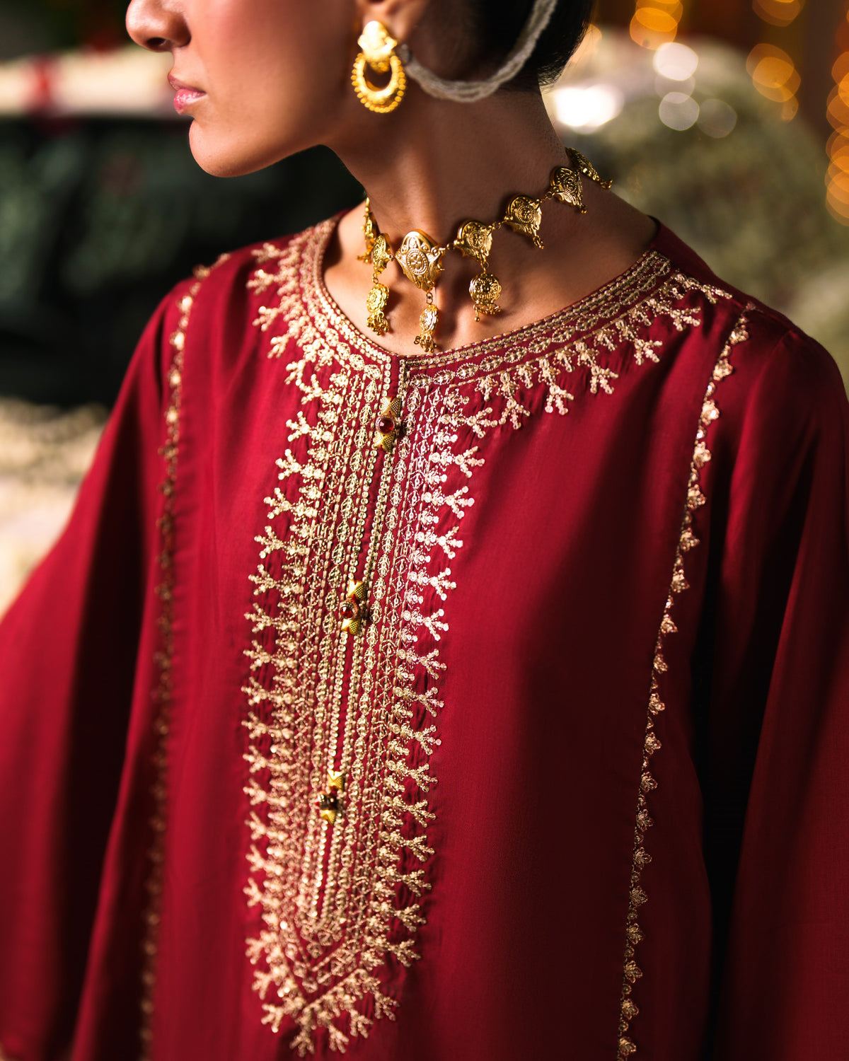 Chand Bali Waqar e Surkh Red