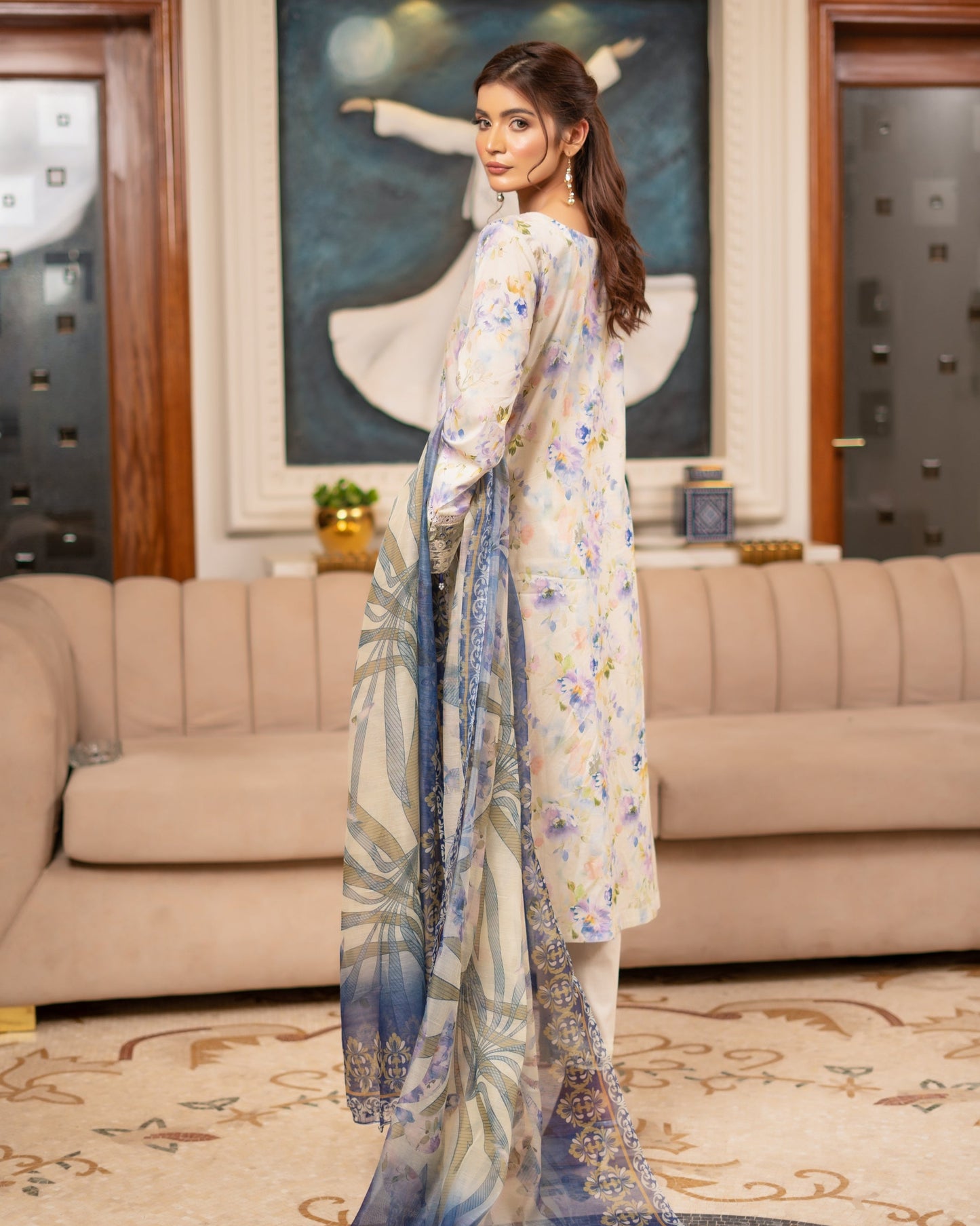 Munira Mehak Shirt MSL 07 Off White