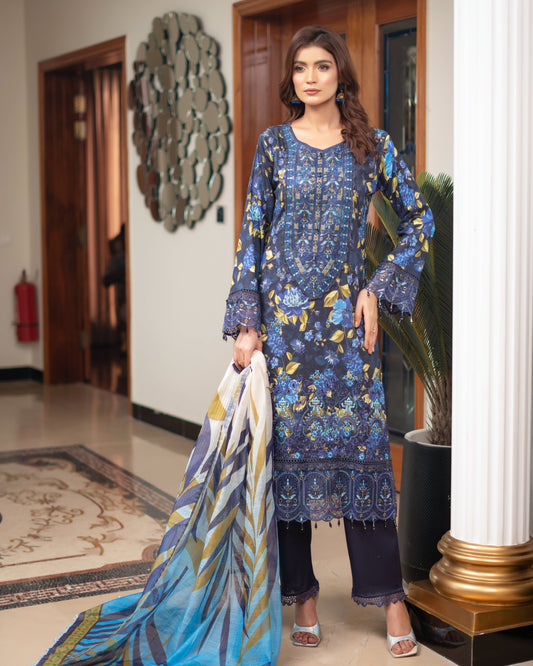 Munira Mehak Shirt MSL 04 Blue