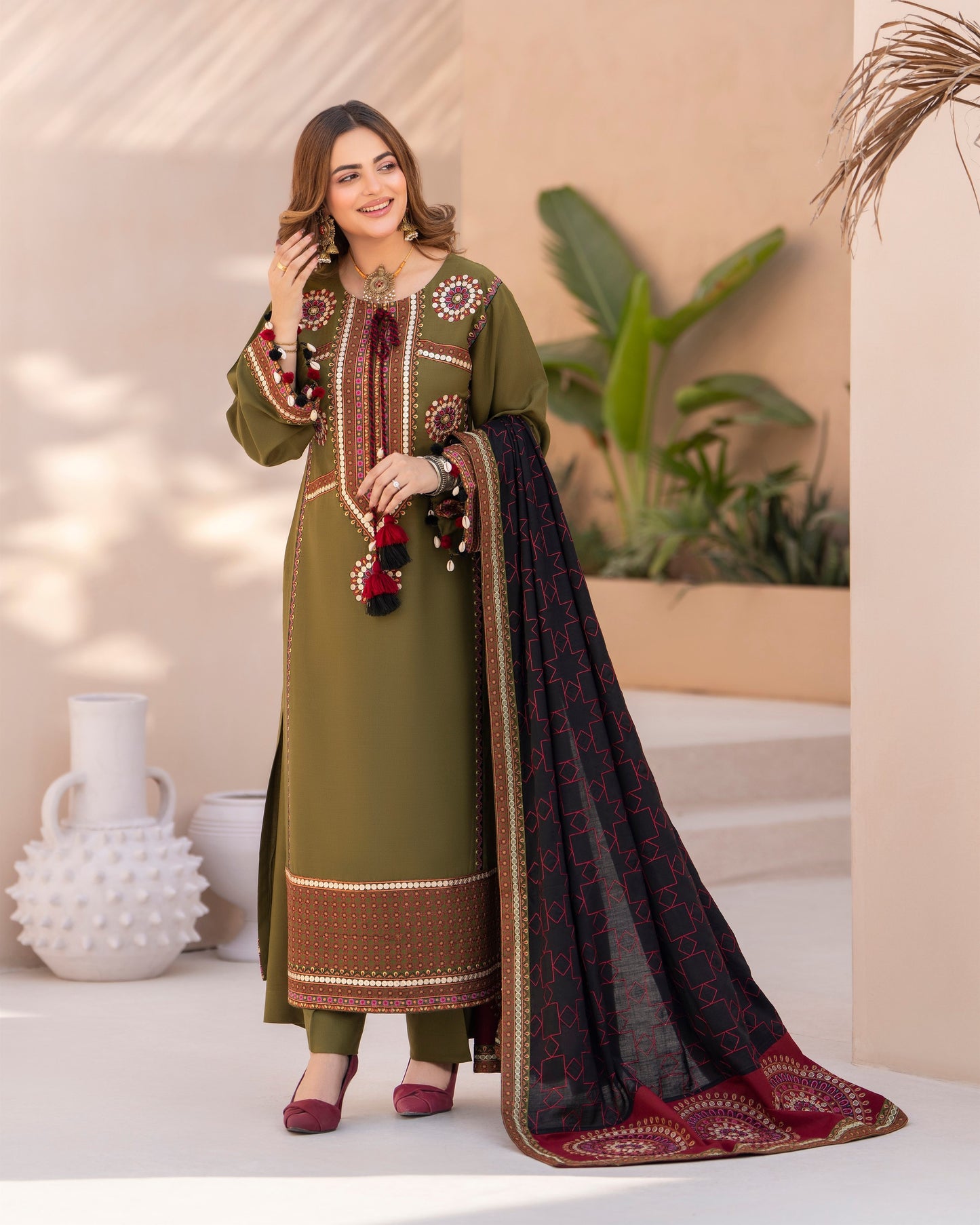 Karma Mishaal 1538 Army Green