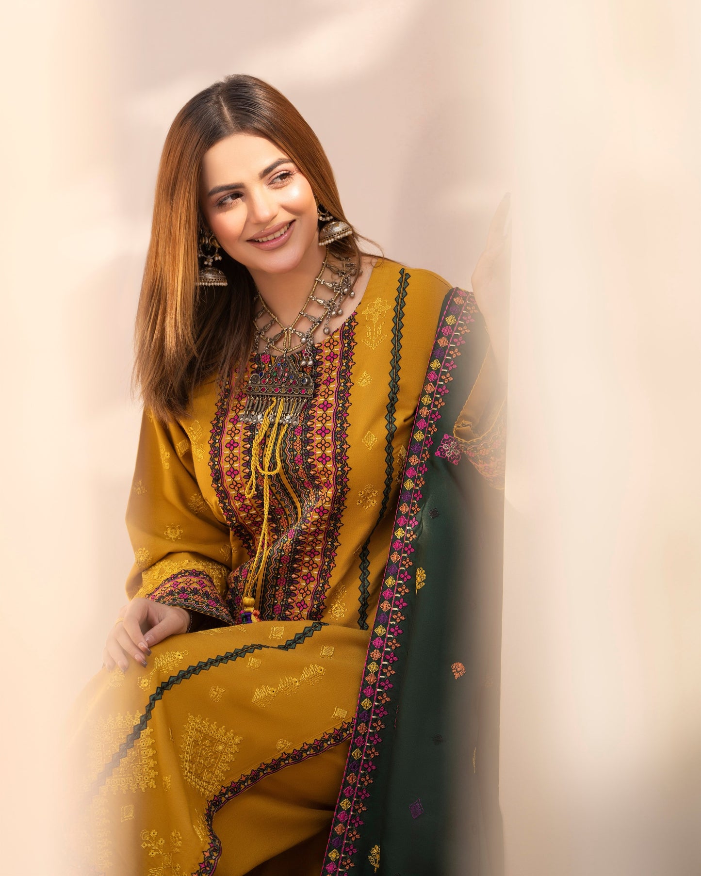 Karma Mishaal 1535 Mustard