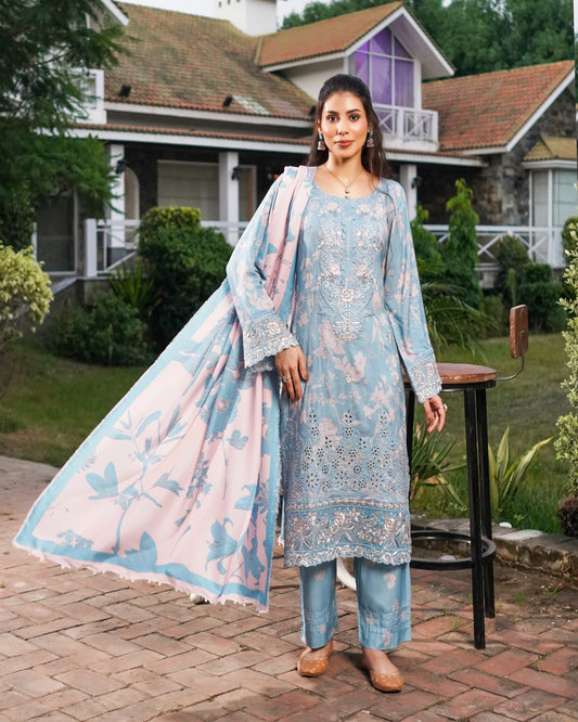 Munira 7 Iconic Linen MSL 07 Ice Blue
