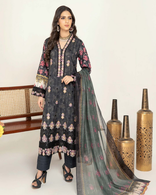 Munira Mahi Lawn MSL 02 Black