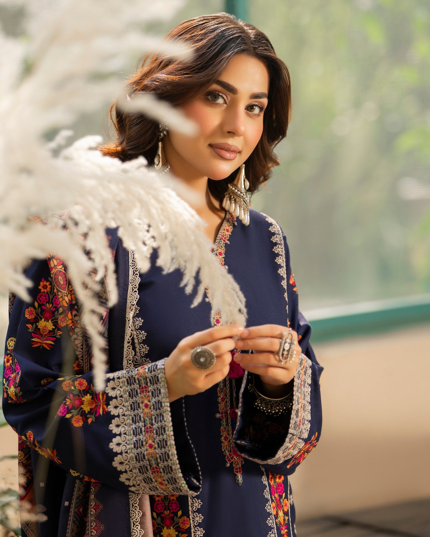 Karma Nigar Kotrai 1521 Peacock Blue