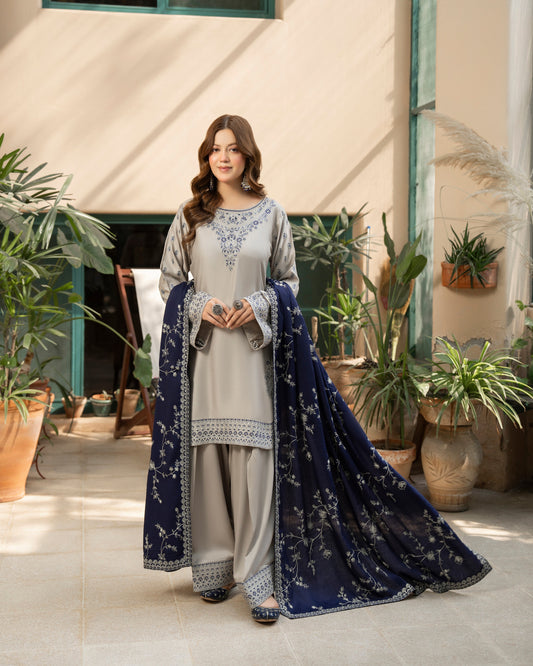 Karma Nigar Kotrai 1523 Silver Grey