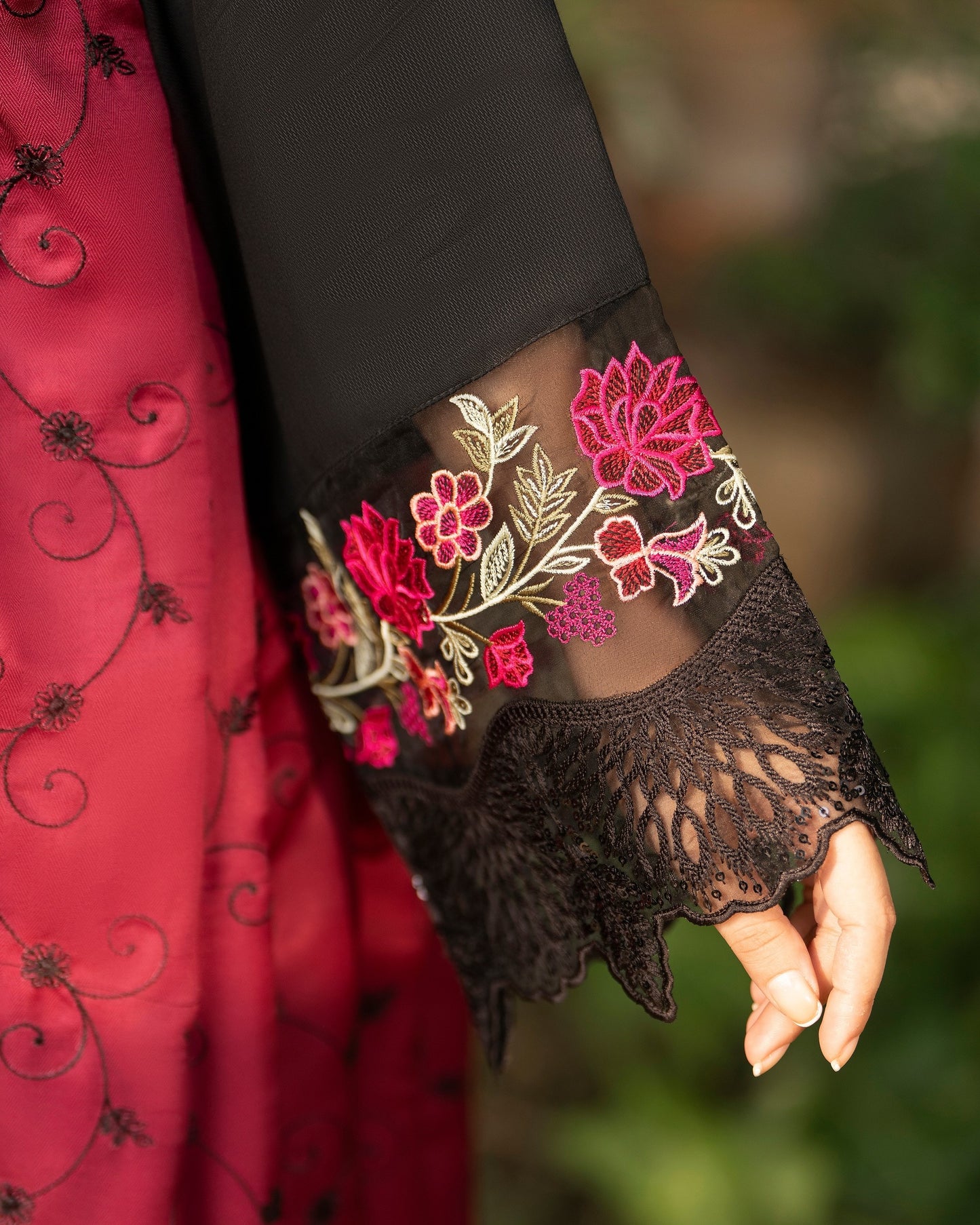 Karma Nigar Kotrai 1529 Black Cherry