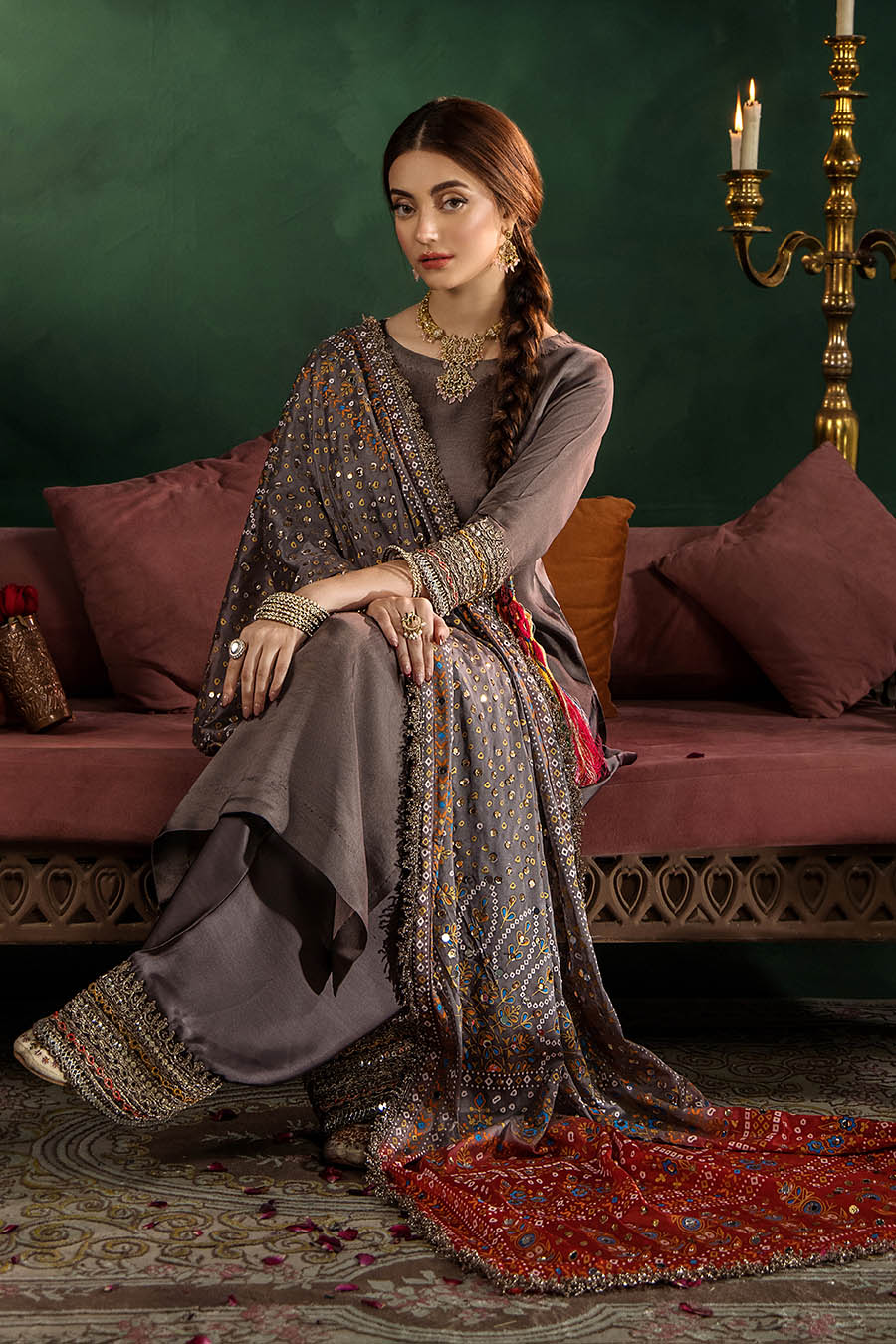 P305 Long Shirt Metal Brown