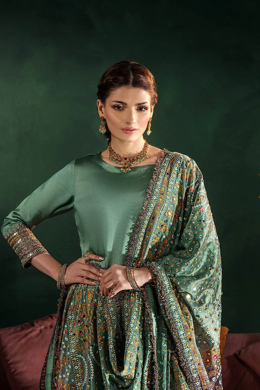 P305 Short Shirt Tealish Green