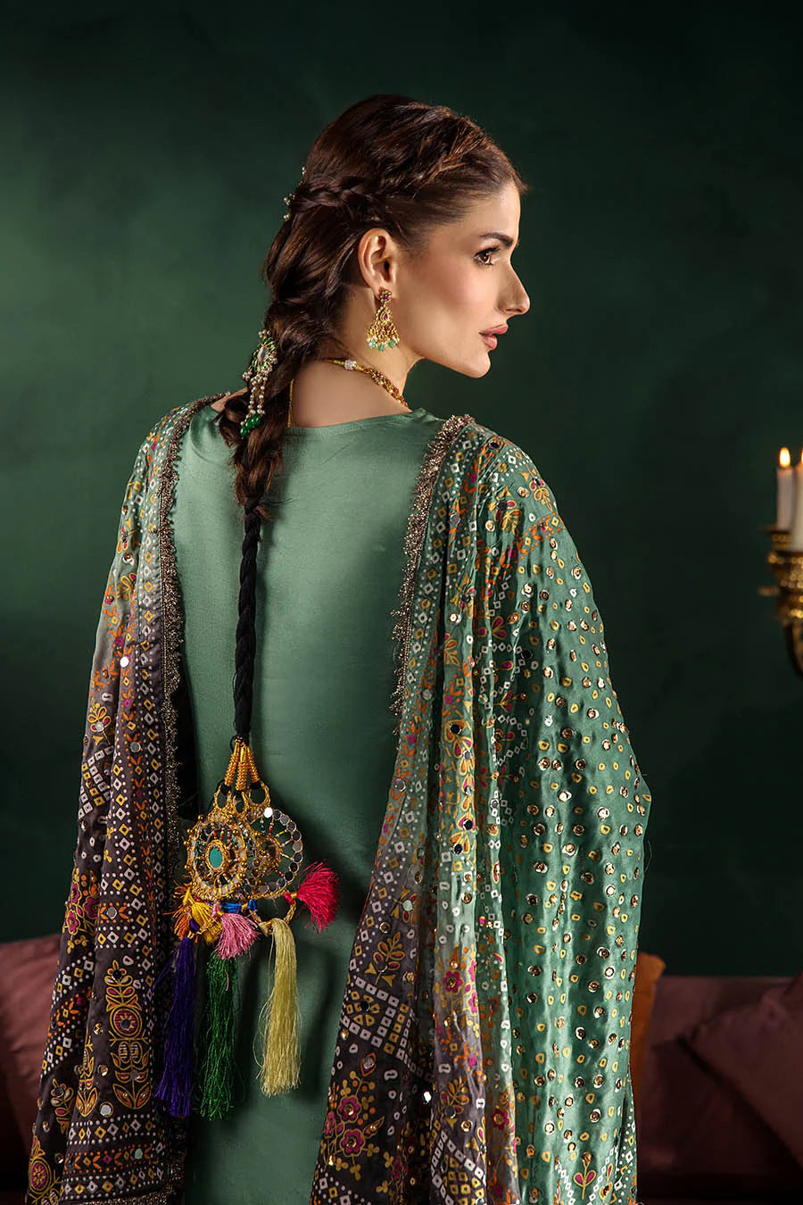 P305 Short Shirt Tealish Green