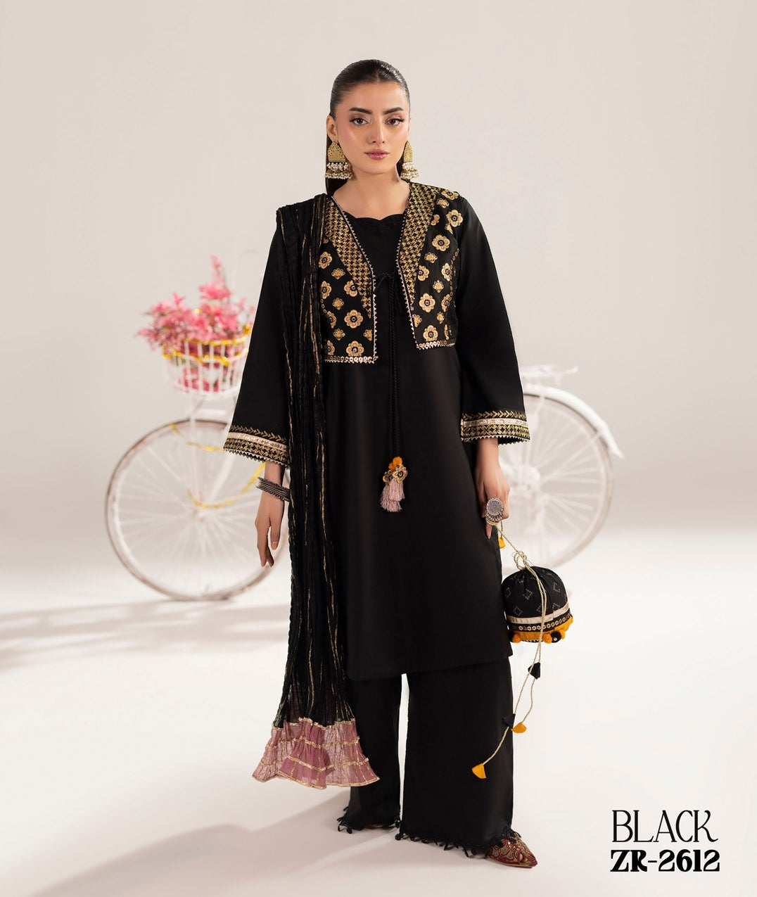 Phulkari ZR 2612 Black
