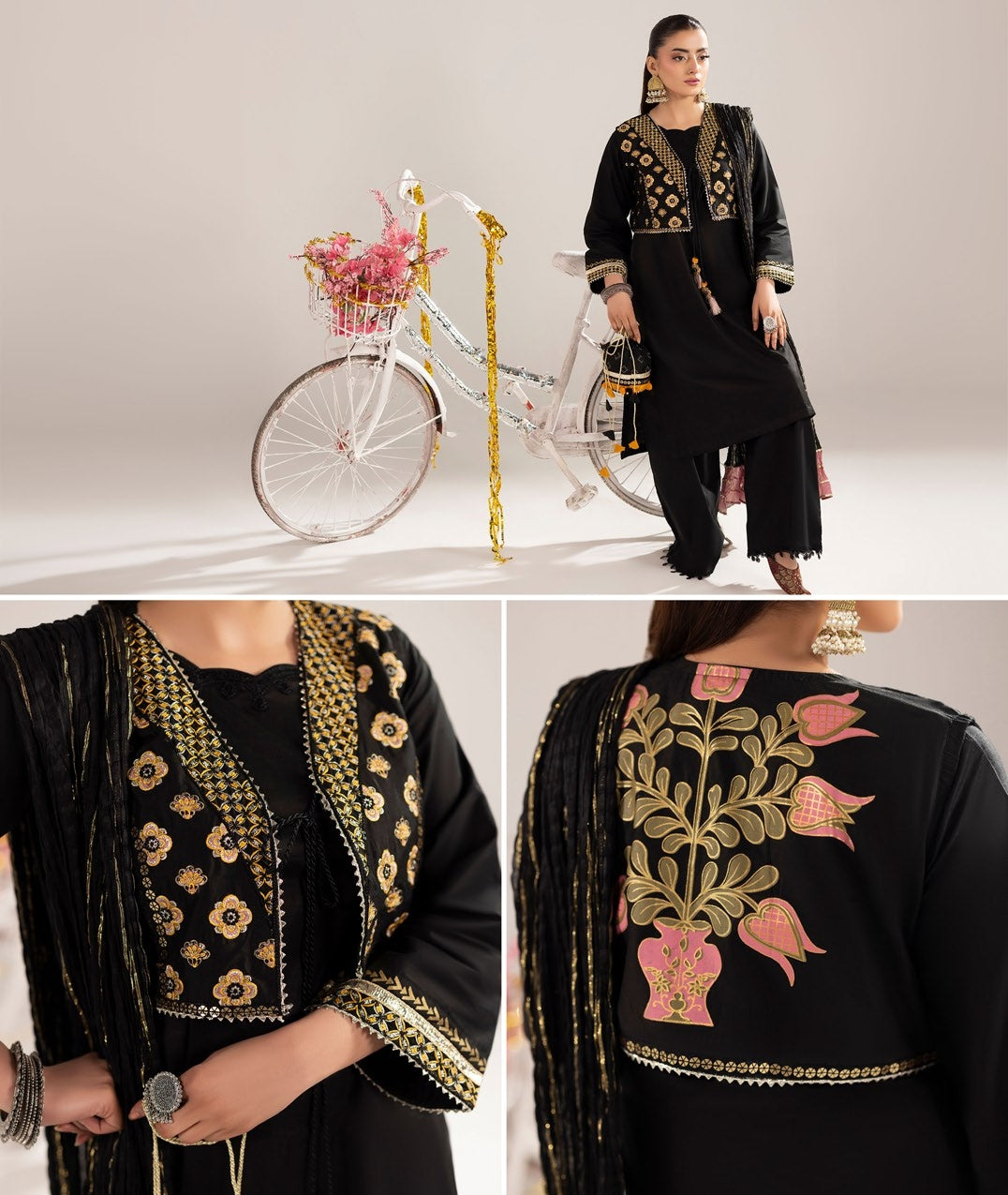 Phulkari ZR 2612 Black