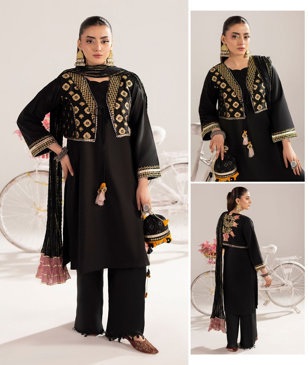 Phulkari ZR 2612 Black