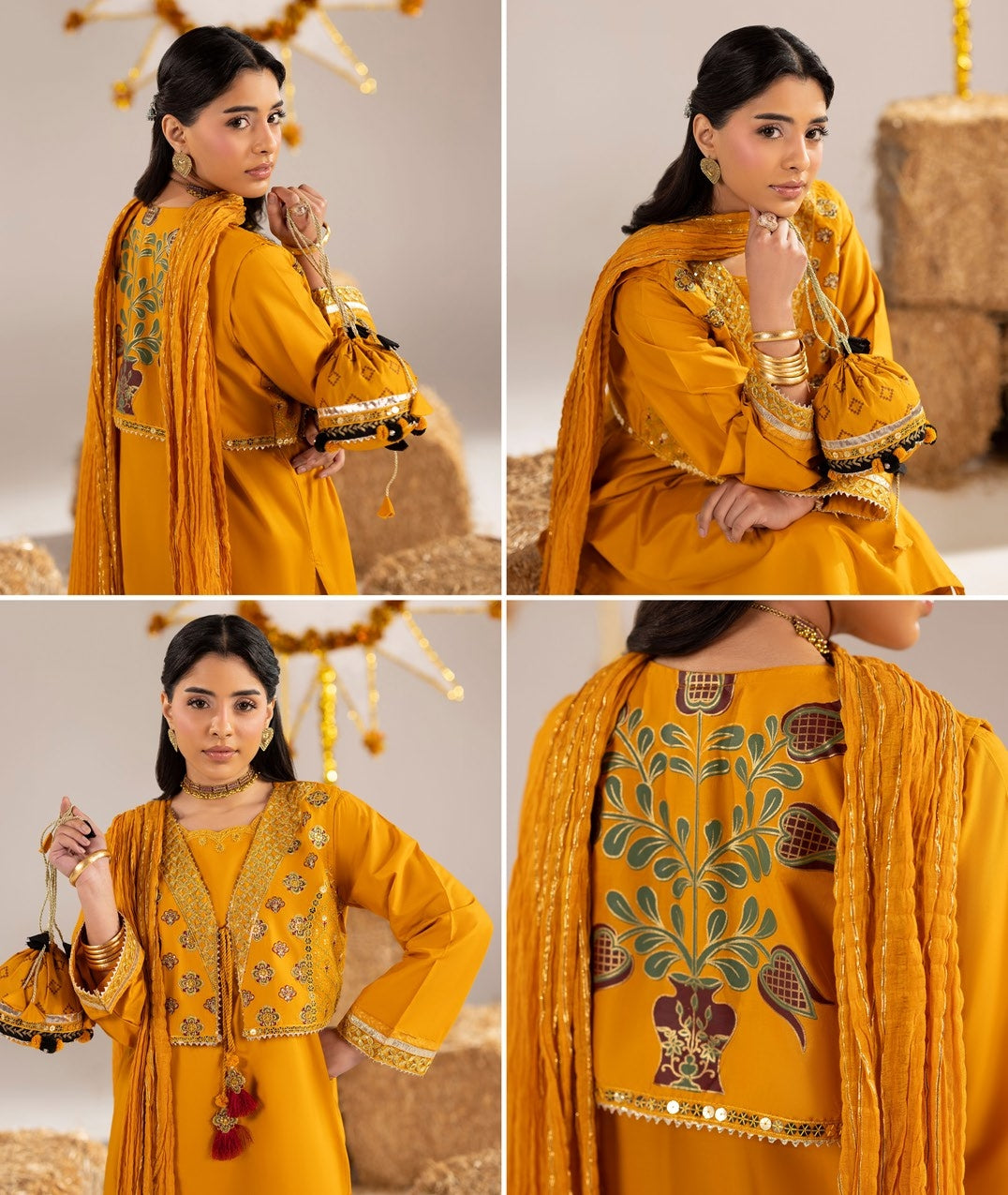 Phulkari ZR 2612 Mustard