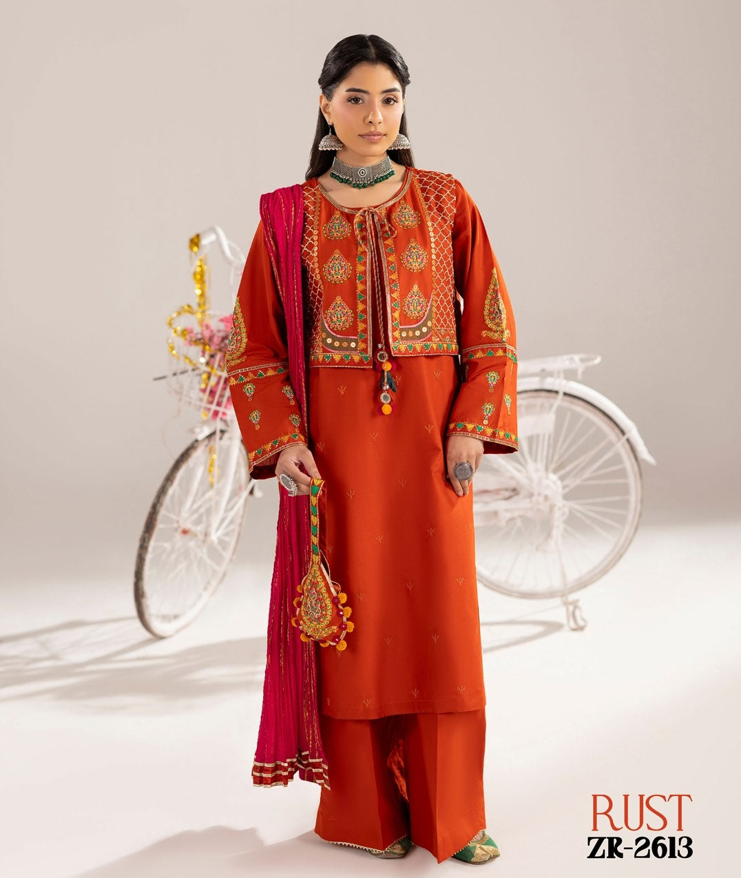 Phulkari ZR 2613 Rust