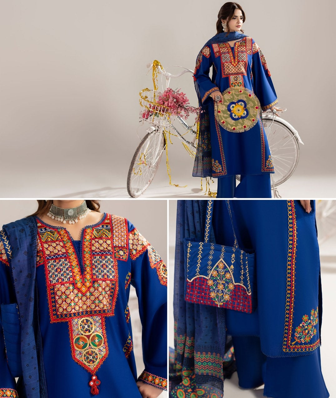 Phulkari ZR 2614 Blue
