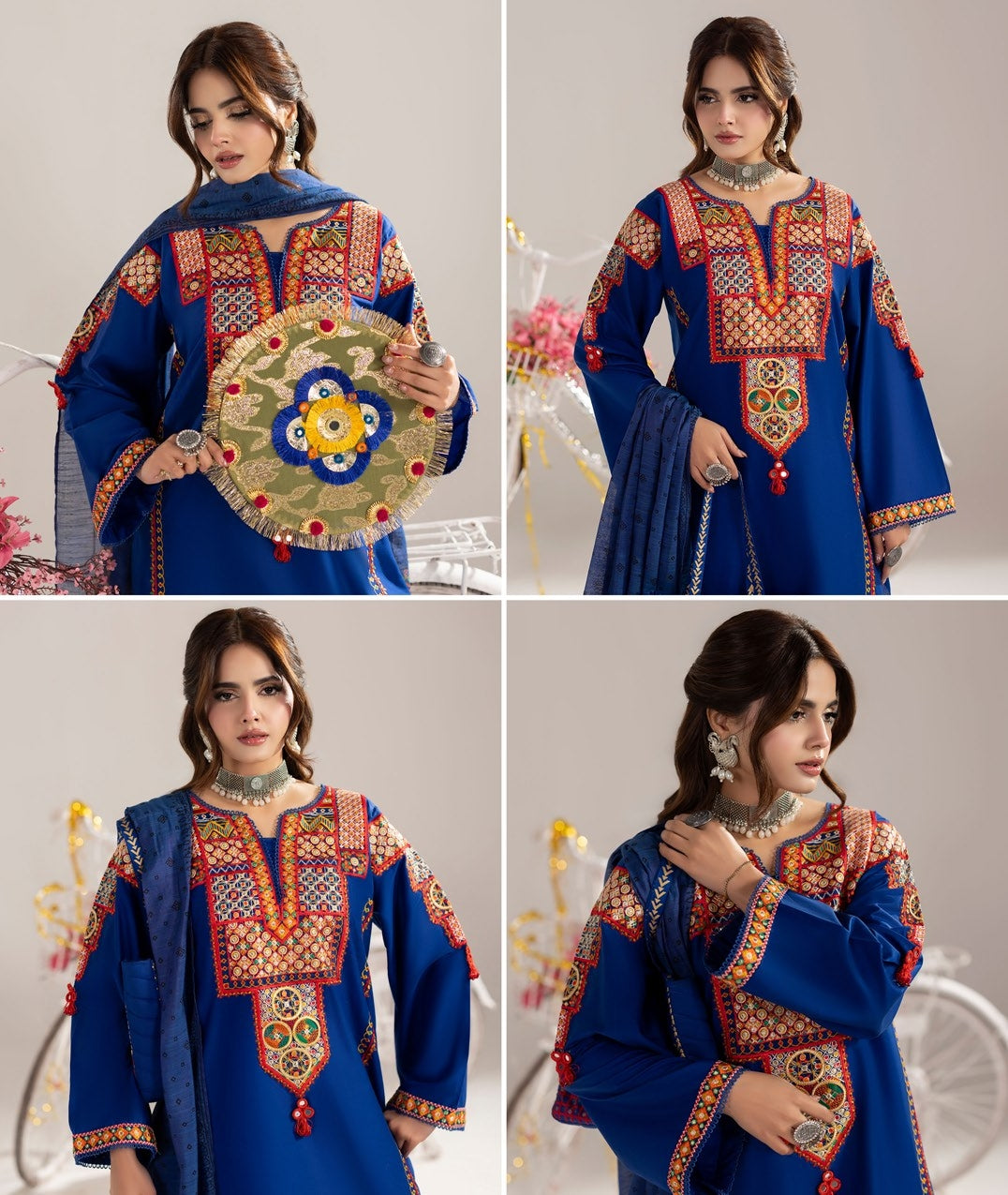 Phulkari ZR 2614 Blue