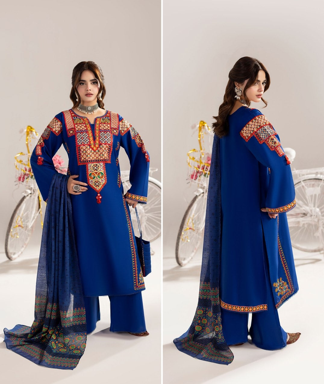 Phulkari ZR 2614 Blue