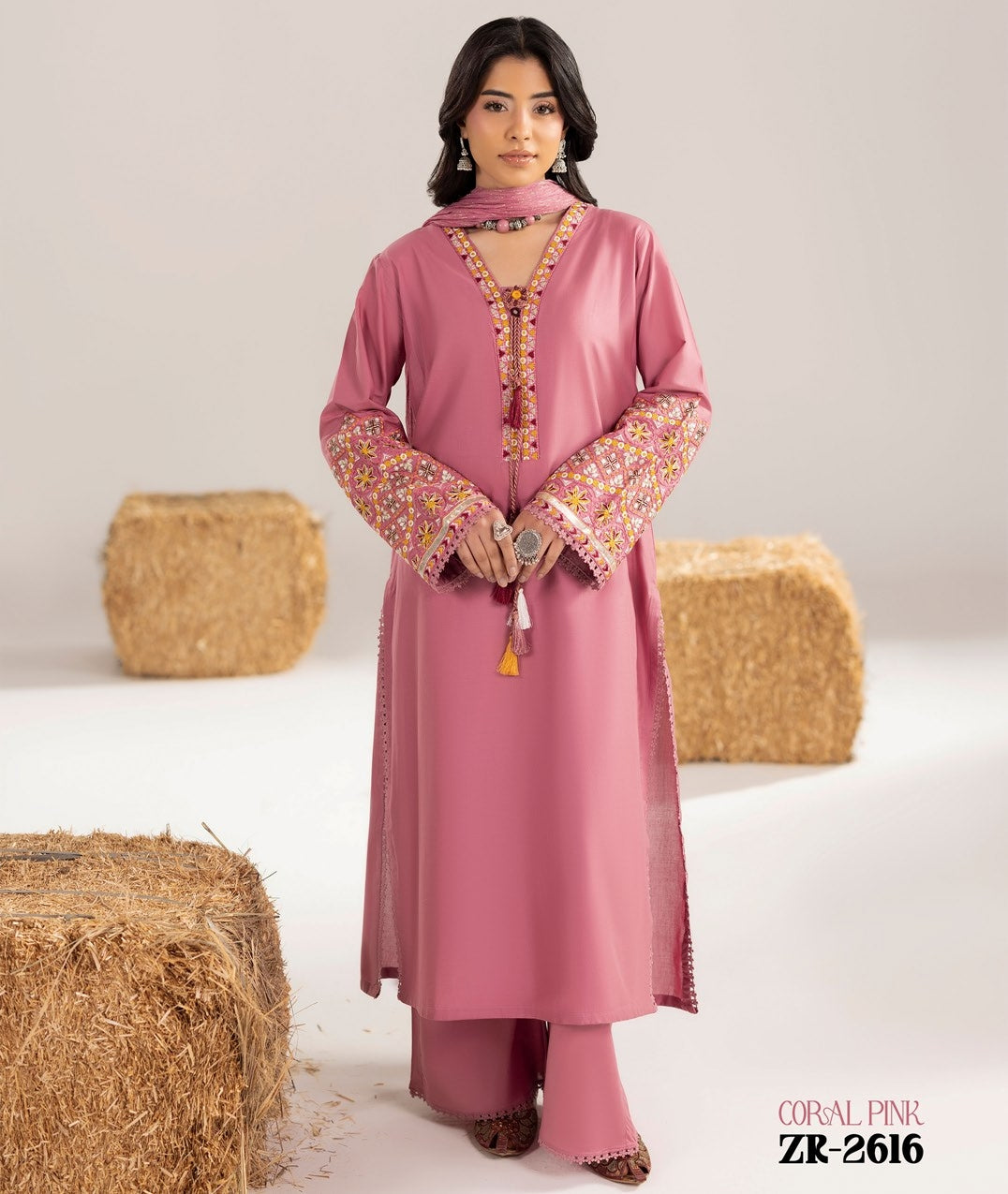 Phulkari ZR 2616 Pink