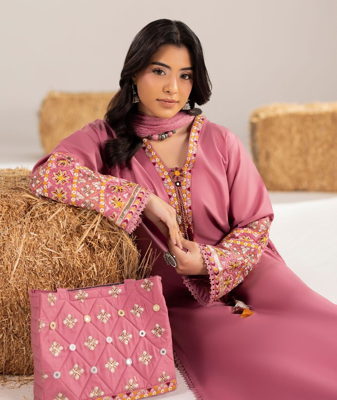 Phulkari ZR 2616 Pink