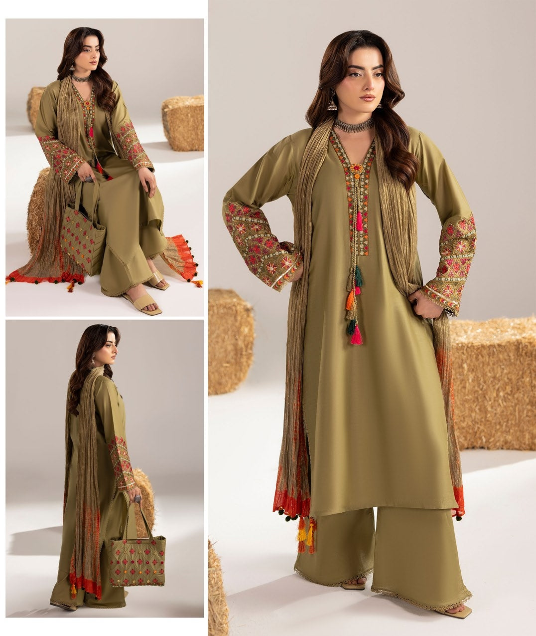 Phulkari ZR 2616 Olive