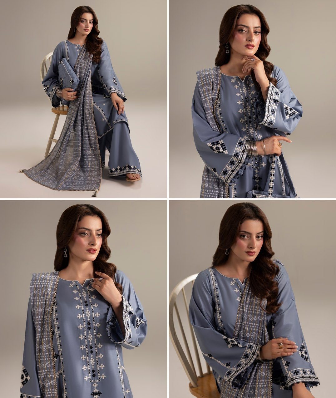 Phulkari Edit 26 ZR 2630 Denim Blue