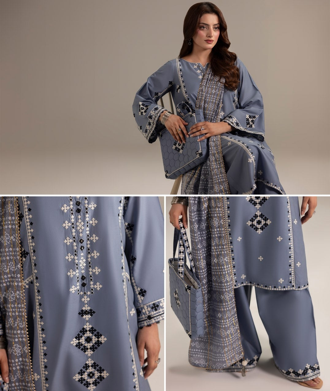 Phulkari Edit 26 ZR 2630 Denim Blue