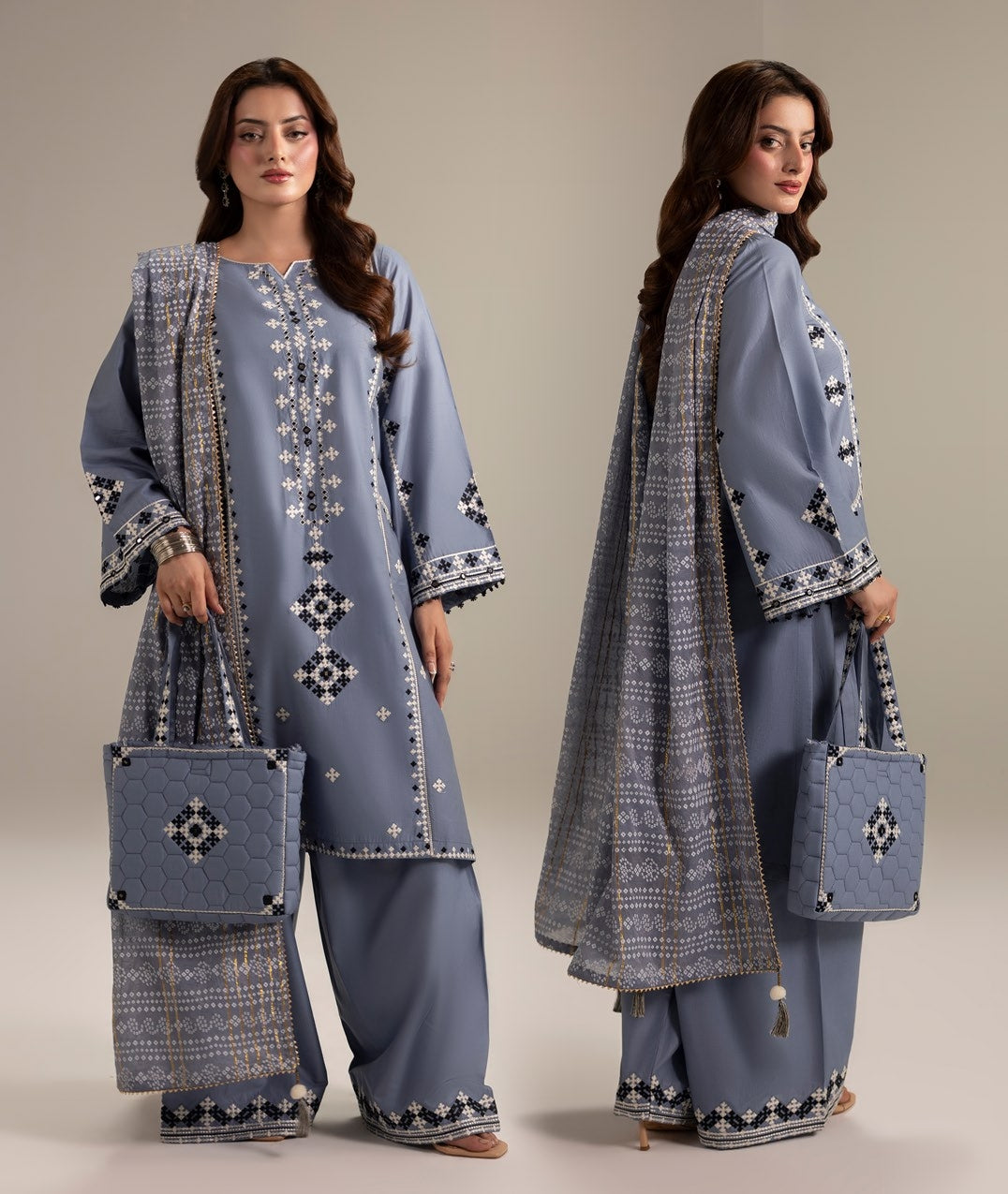 Phulkari Edit 26 ZR 2630 Denim Blue