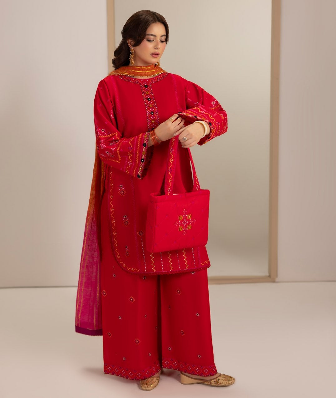 Phulkari Edit 26 ZR 2631 Red
