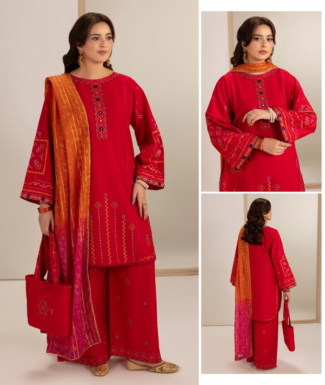 Phulkari Edit 26 ZR 2631 Red