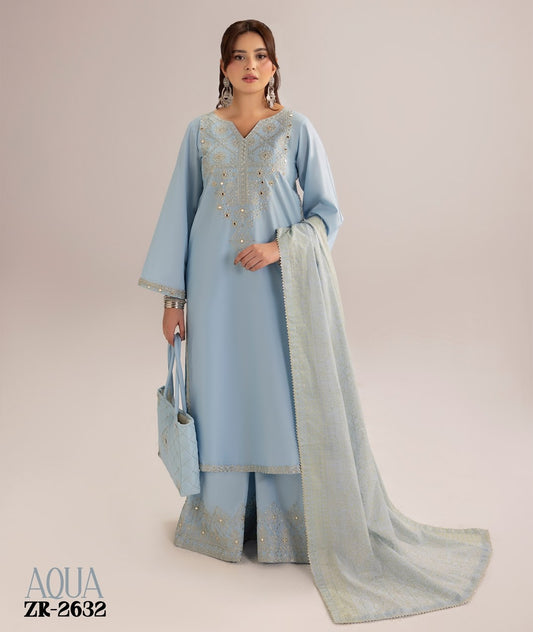 Phulkari Edit 26 ZR 2632 Aqua